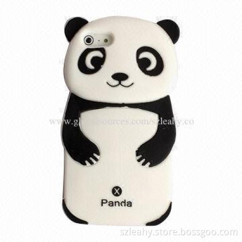 Panda-shaped silicone case for iPhone 5/5S